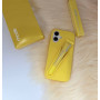 Rhode Lemontini Lip Case Yellow на айфон 16 – желтый чехол 